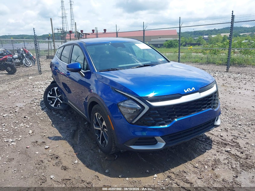 2023 Kia Sportage VIN 5XYK33AF9PG027612 IAAI salvage auction — RIGHT REAR, Salvage (Pennsylvania), sold $7,900 on 2026-07-14 (photo 1)