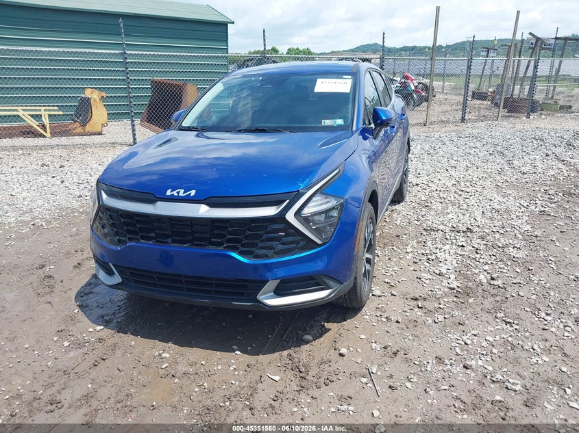 2023 Kia Sportage VIN 5XYK33AF9PG027612 IAAI salvage auction — RIGHT REAR, Salvage (Pennsylvania), sold $7,900 on 2026-07-14 (photo 2)