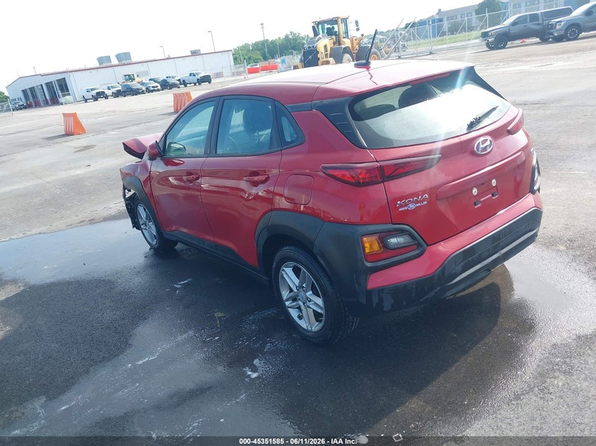 2021 Hyundai Kona VIN KM8K1CAA8MU739867 IAAI salvage auction — LEFT FRONT, Salvage (Missouri), sold $2,500 on 2026-07-21 (photo 3)