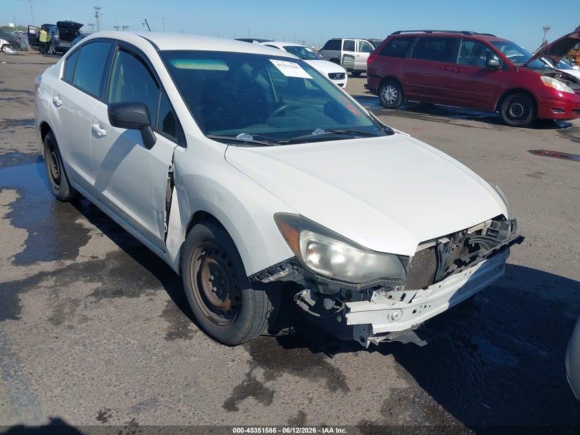2015 Subaru Impreza VIN JF1GJAA62FH010307 IAAI salvage auction — LEFT FRONT, Salvage Title, sold $575 on 2026-07-29 (photo 1)