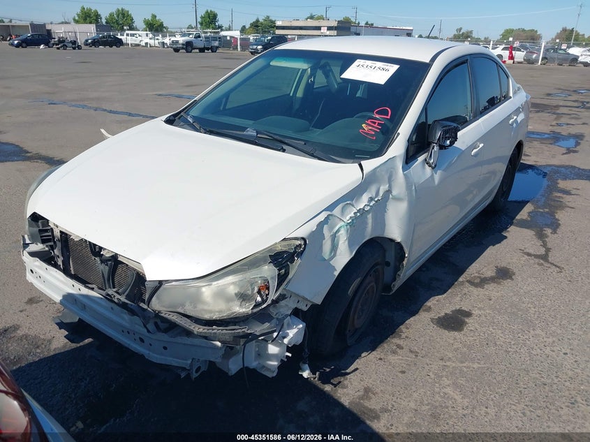 2015 Subaru Impreza VIN JF1GJAA62FH010307 IAAI salvage auction — LEFT FRONT, Salvage Title, sold $575 on 2026-07-29 (photo 2)