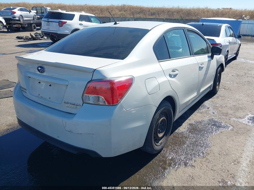 2015 Subaru Impreza VIN JF1GJAA62FH010307 IAAI salvage auction — LEFT FRONT, Salvage Title, sold $575 on 2026-07-29 (photo 4)
