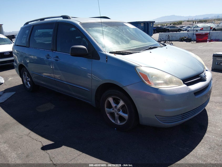 2004 Toyota Sienna VIN 5TDZA23C64S176852 IAAI salvage auction — NORMAL WEAR, Clear (Nevada), sold $600 on 2026-07-17 (photo 1)
