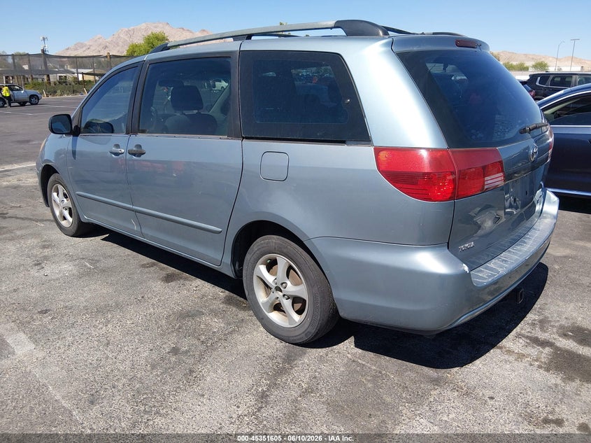 2004 Toyota Sienna VIN 5TDZA23C64S176852 IAAI salvage auction — NORMAL WEAR, Clear (Nevada), sold $600 on 2026-07-17 (photo 3)