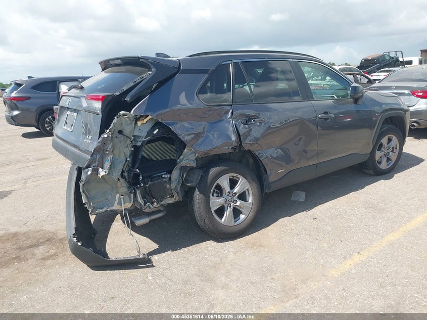 2025 Toyota Rav 4 VIN 4T3LWRFVXSU190388 IAAI salvage auction — REAR END, Salvage Title, sold $10,600 on 2026-07-28 (photo 4)