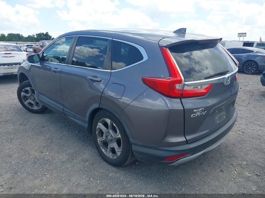 2017 Honda Cr-v VIN 7FARW1H84HE016922 IAAI salvage auction — RIGHT FRONT, Clear (Arkansas), sold $6,200 on 2026-07-22 (photo 3)
