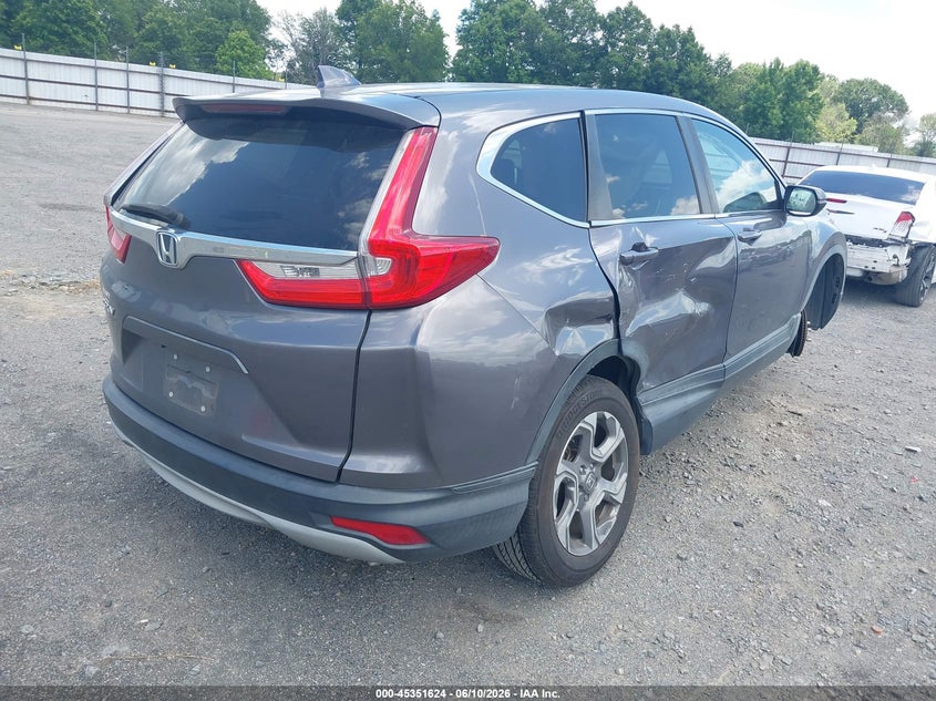 2017 Honda Cr-v VIN 7FARW1H84HE016922 IAAI salvage auction — RIGHT FRONT, Clear (Arkansas), sold $6,200 on 2026-07-22 (photo 4)