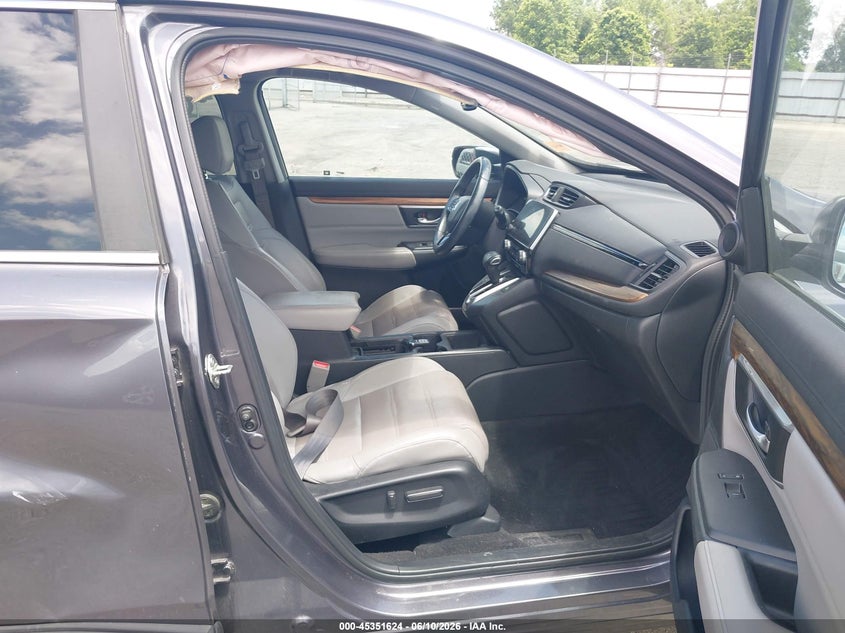 2017 Honda Cr-v VIN 7FARW1H84HE016922 IAAI salvage auction — RIGHT FRONT, Clear (Arkansas), sold $6,200 on 2026-07-22 (photo 5)