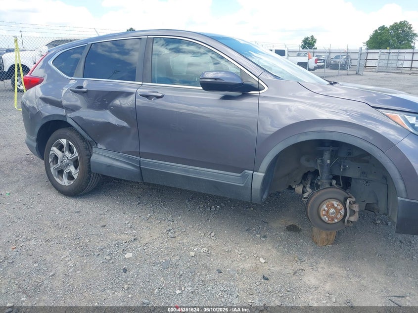 2017 Honda Cr-v VIN 7FARW1H84HE016922 IAAI salvage auction — RIGHT FRONT, Clear (Arkansas), sold $6,200 on 2026-07-22 (photo 6)