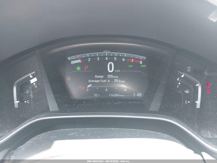 2017 Honda Cr-v VIN 7FARW1H84HE016922 IAAI salvage auction — RIGHT FRONT, Clear (Arkansas), sold $6,200 on 2026-07-22 (photo 7)