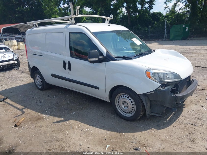 2018 Ram Promaster city VIN ZFBERFABXJ6J04513 IAAI salvage auction — LEFT FRONT, Salvage (Georgia), sold $1,925 on 2026-08-07 (photo 1)