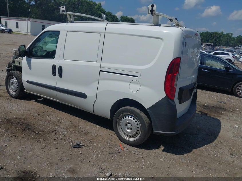 2018 Ram Promaster city VIN ZFBERFABXJ6J04513 IAAI salvage auction — LEFT FRONT, Salvage (Georgia), sold $1,925 on 2026-08-07 (photo 3)