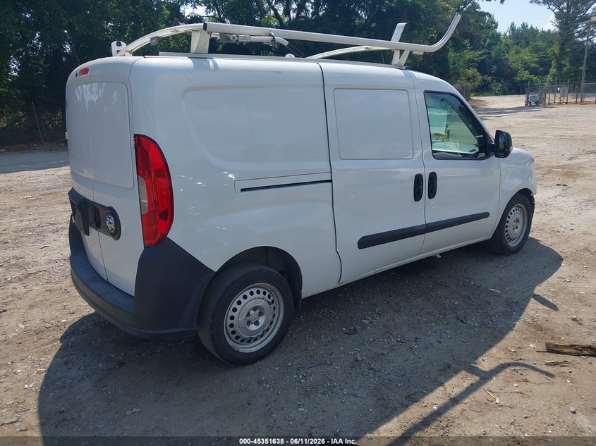 2018 Ram Promaster city VIN ZFBERFABXJ6J04513 IAAI salvage auction — LEFT FRONT, Salvage (Georgia), sold $1,925 on 2026-08-07 (photo 4)