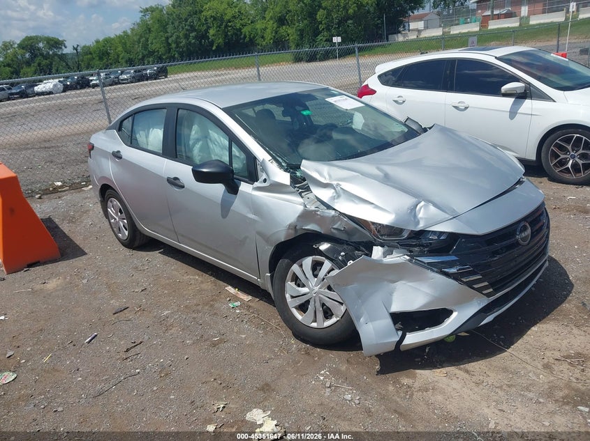 2024 Nissan Versa VIN 3N1CN8DV6RL841214 IAAI salvage auction — FRONT END, Salvage (Tennessee), sold $2,025 on 2026-07-09 (photo 1)