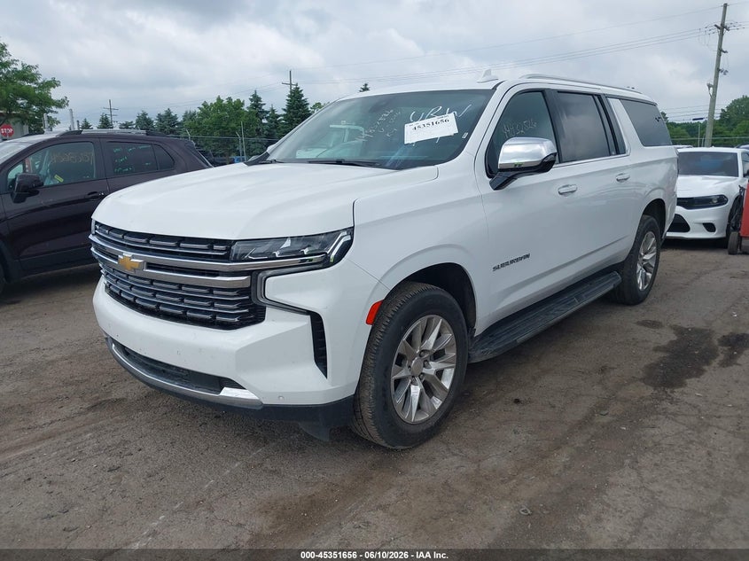 2022 Chevrolet Suburban VIN 1GNSCFKD5NR190326 IAAI salvage auction — UNKNOWN, Clear (Oklahoma), sold $23,675 on 2026-07-11 (photo 2)