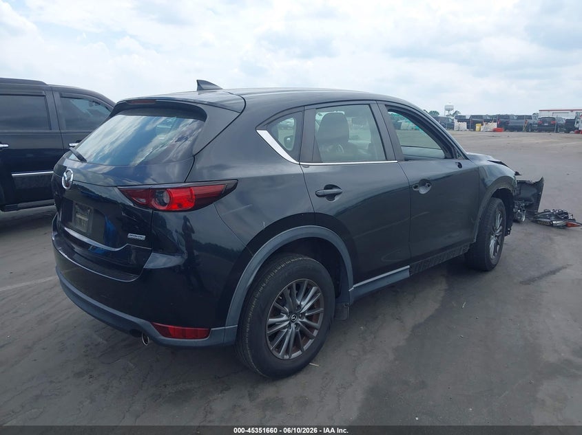 2017 Mazda Cx-5 VIN JM3KFABL3H0116686 IAAI salvage auction — FRONT END, Salvage (North Carolina), sold $3,300 on 2026-07-08 (photo 4)