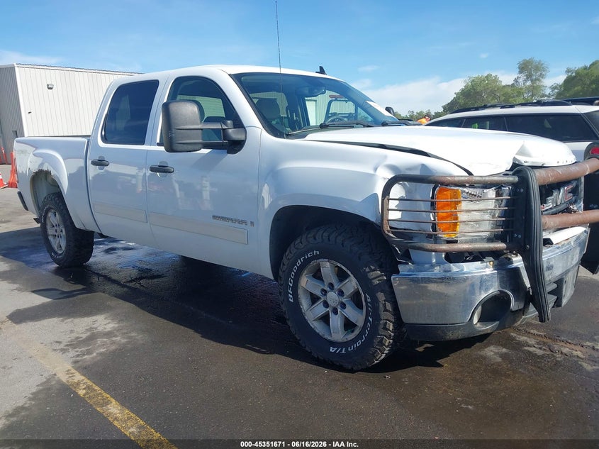 2007 Gmc Sierra 1500 VIN 2GTEK13M071596312 IAAI salvage auction — FRONT END, Salvage (Idaho), sold $1,225 on 2026-07-09 (photo 1)
