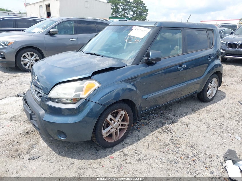 2011 Kia Soul VIN KNDJT2A28B7251723 IAAI salvage auction — FRONT END, Salvage (Georgia), sold $300 on 2026-07-22 (photo 2)