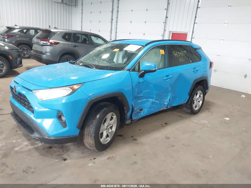 2021 Toyota Rav 4 VIN 2T3P1RFV4MW155221 IAAI salvage auction — BIOHAZARD/CHEMICAL, Salvage (Minnesota), sold $5,700 on 2026-08-16 (photo 2)