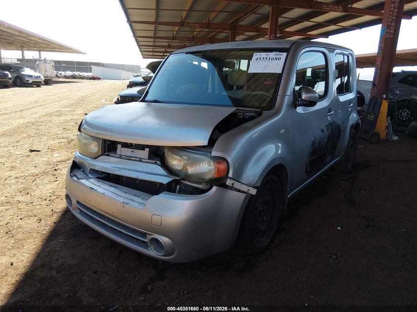 2010 Nissan Cube VIN JN8AZ2KR1AT168901 IAAI salvage auction — FRONT END, Salvage (Arizona), sold $500 on 2026-08-01 (photo 2)