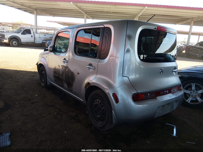 2010 Nissan Cube VIN JN8AZ2KR1AT168901 IAAI salvage auction — FRONT END, Salvage (Arizona), sold $500 on 2026-08-01 (photo 3)