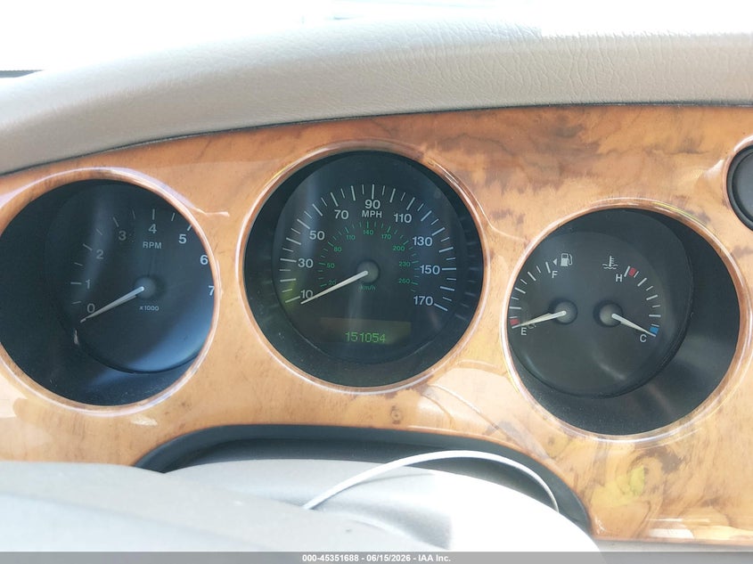 2000 Jaguar Xk series VIN SAJJA41C3YNA05777 IAAI salvage auction — NORMAL WEAR, Clear (New Mexico), sold $250 on 2026-09-08 (photo 7)