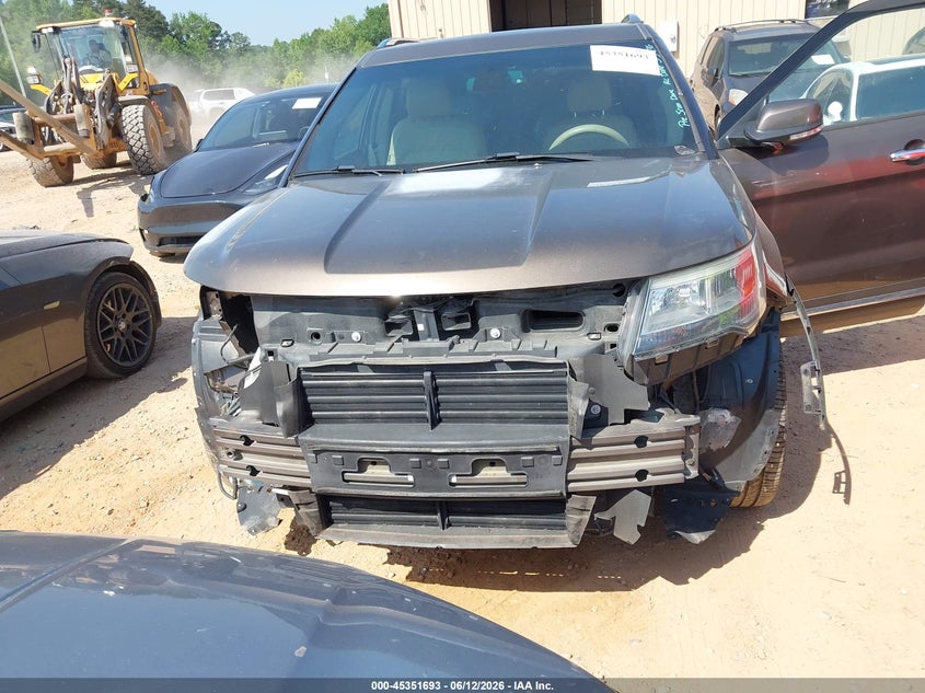 2016 Ford Explorer VIN 1FM5K7F81GGC20153 IAAI salvage auction — FRONT END, Salvage Title, sold $2,050 on 2026-08-03 (photo 6)