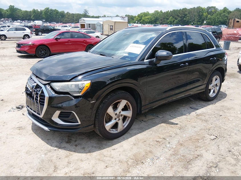 2019 Audi Q3 VIN WA1AECF37K1065041 IAAI salvage auction — FRONT END, Rebuildable (Florida), sold $2,125 on 2026-07-31 (photo 2)