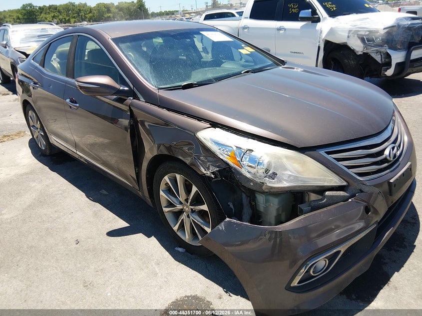 2015 Hyundai Azera VIN KMHFG4JG3FA483622 IAAI salvage auction — RIGHT FRONT, Salvage (Missouri), sold $25 on 2026-07-28 (photo 6)