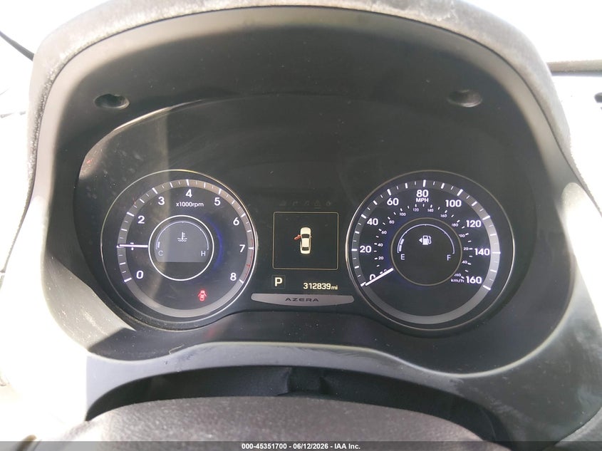 2015 Hyundai Azera VIN KMHFG4JG3FA483622 IAAI salvage auction — RIGHT FRONT, Salvage (Missouri), sold $25 on 2026-07-28 (photo 7)