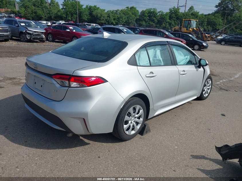 2021 Toyota Corolla VIN 5YFEPMAE2MP215572 IAAI salvage auction — FRONT END, Salvage (Pennsylvania), sold $2,850 on 2026-07-17 (photo 4)