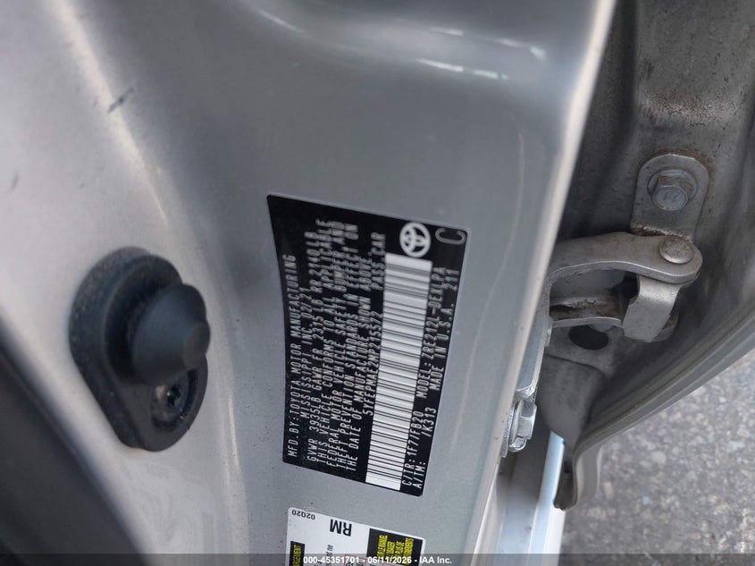 2021 Toyota Corolla VIN 5YFEPMAE2MP215572 IAAI salvage auction — FRONT END, Salvage (Pennsylvania), sold $2,850 on 2026-07-17 (photo 9)