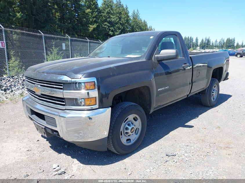 2016 Chevrolet Silverado 2500 VIN 1GC0CUEG5GZ345499 IAAI salvage auction — REAR END, Sf97 (Washington), sold $25 on 2026-07-29 (photo 2)