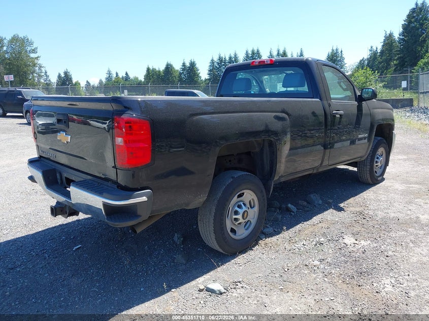 2016 Chevrolet Silverado 2500 VIN 1GC0CUEG5GZ345499 IAAI salvage auction — REAR END, Sf97 (Washington), sold $25 on 2026-07-29 (photo 4)
