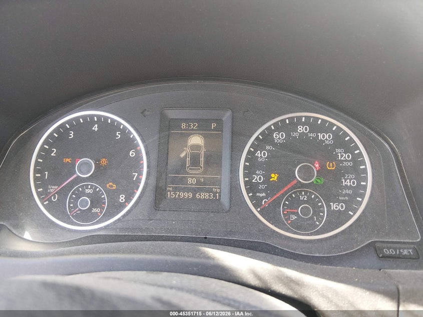 2016 Volkswagen Tiguan VIN WVGBV7AX4GW529615 IAAI salvage auction — NORMAL WEAR, Repossessed (Missouri), sold $500 on 2026-08-06 (photo 7)
