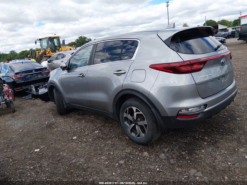 2020 Kia Sportage VIN KNDPMCAC4L7795207 IAAI salvage auction — THEFT, Wait Title, sold $4,750 on 2026-08-23 (photo 3)
