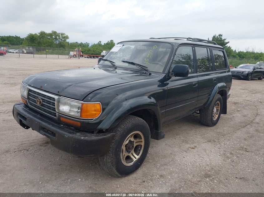 1996 Toyota Land cruiser VIN JT3HJ85J0T0143880 IAAI salvage auction — NORMAL WEAR, Clear-Endorsement (Wisconsin), sold $2,125 on 2026-07-28 (photo 2)