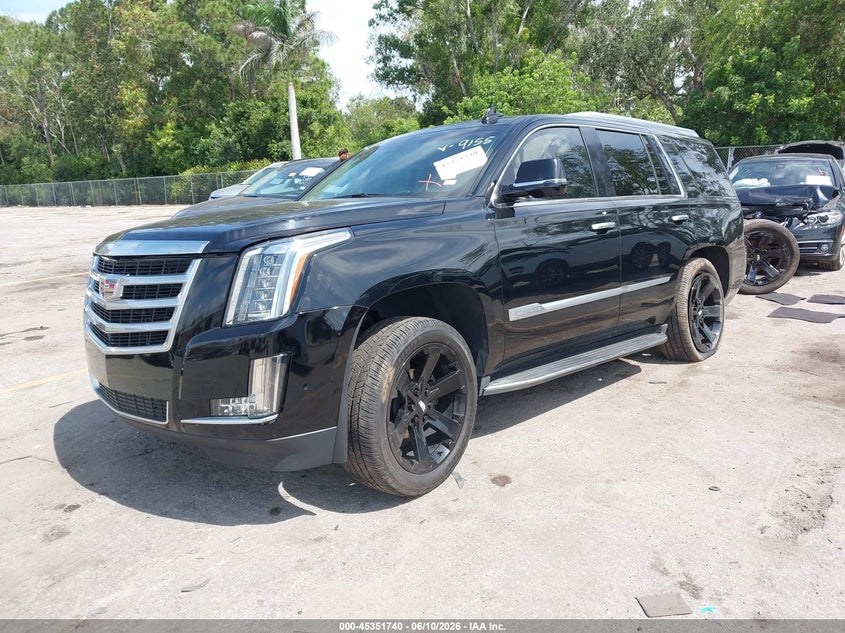 2019 Cadillac Escalade VIN 1GYS3BKJ2KR169155 IAAI salvage auction — RIGHT REAR, Rebuildable (Florida), sold $9,600 on 2026-07-29 (photo 2)