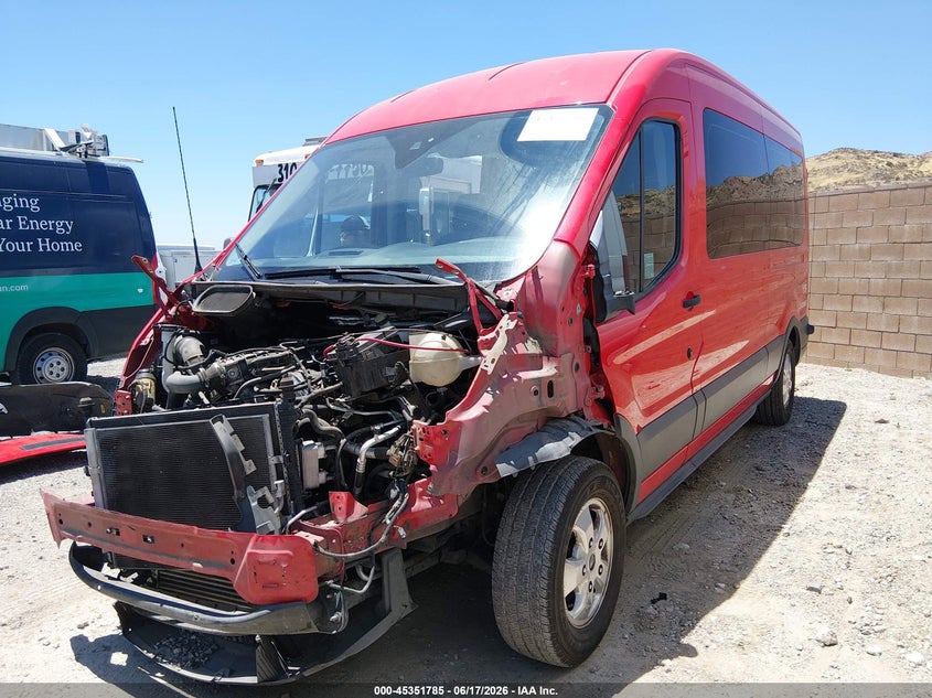 2017 Ford VIN 1FBAX2CG1HKA17401 IAAI salvage auction — FRONT END, Salvage Title, sold $4,450 on 2026-07-11 (photo 2)