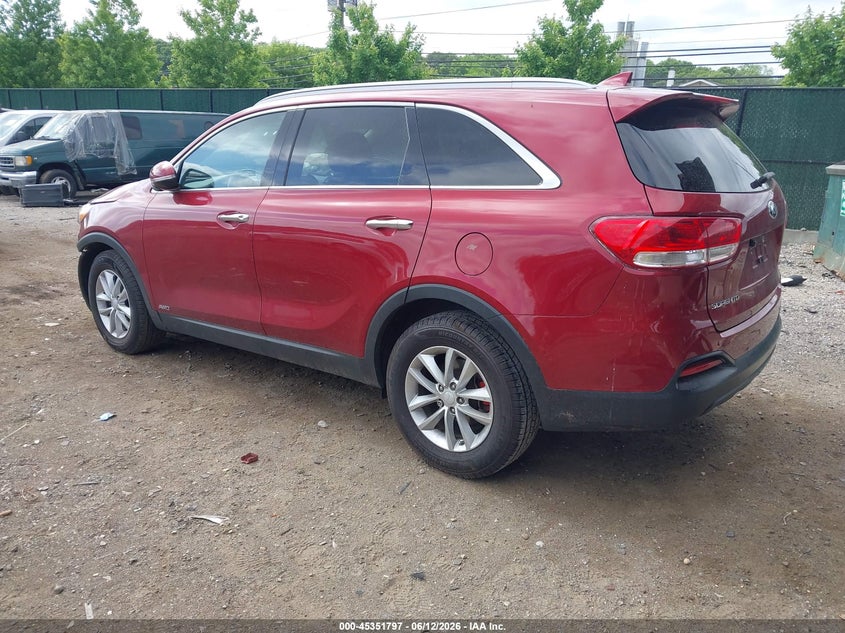 2018 Kia Sorento VIN 5XYPGDA30JG367888 IAAI salvage auction — FRONT END, Mv-907A (New York), sold $2,975 on 2026-07-14 (photo 3)