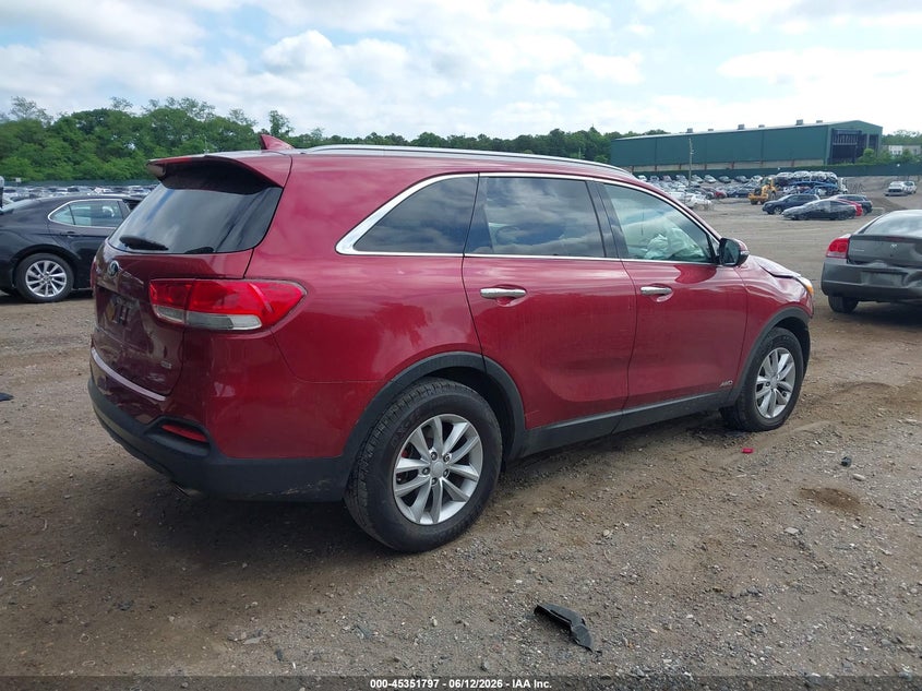 2018 Kia Sorento VIN 5XYPGDA30JG367888 IAAI salvage auction — FRONT END, Mv-907A (New York), sold $2,975 on 2026-07-14 (photo 4)