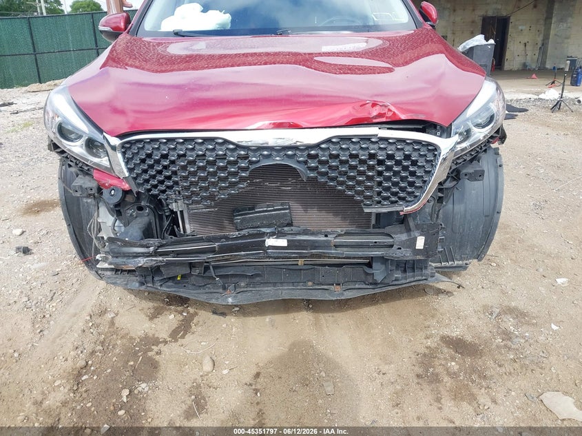 2018 Kia Sorento VIN 5XYPGDA30JG367888 IAAI salvage auction — FRONT END, Mv-907A (New York), sold $2,975 on 2026-07-14 (photo 6)