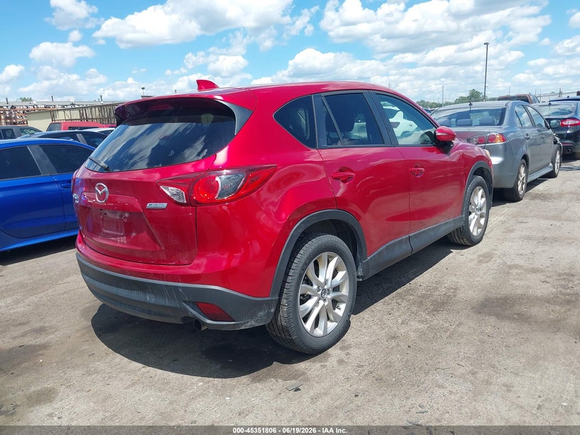 2015 Mazda Cx-5 VIN JM3KE4DY1F0510312 IAAI salvage auction — FRONT END, Clear (Michigan), sold $1,525 on 2026-07-23 (photo 4)