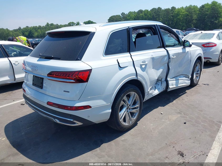 2023 Audi Q7 VIN WA1LCBF78PD020126 IAAI salvage auction — SIDE, Salvage (North Carolina), sold $15,600 on 2026-07-31 (photo 4)