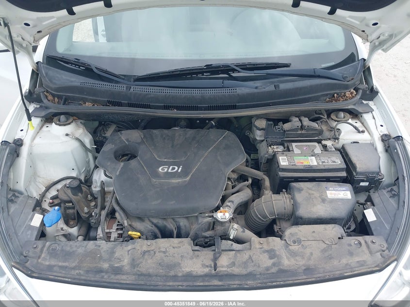 2017 Hyundai Accent VIN KMHCT4AE0HU237612 IAAI salvage auction — REAR END, Salvage (Texas), sold $2,050 on 2026-07-15 (photo 9)