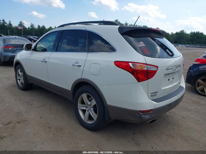 2008 Hyundai Veracruz VIN KM8NU73C58U071784 IAAI salvage auction — FRONT END, Salvage (Massachusetts), sold $25 on 2026-07-09 (photo 3)