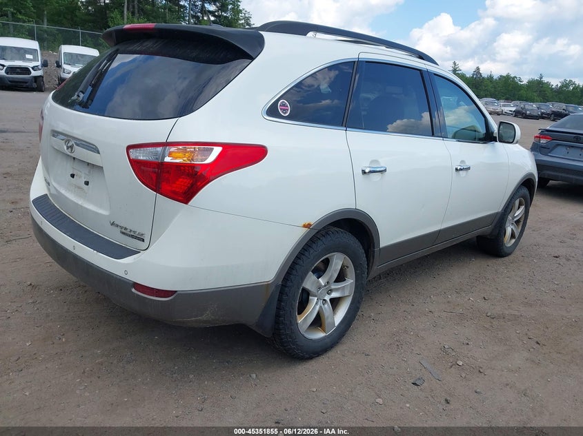 2008 Hyundai Veracruz VIN KM8NU73C58U071784 IAAI salvage auction — FRONT END, Salvage (Massachusetts), sold $25 on 2026-07-09 (photo 4)