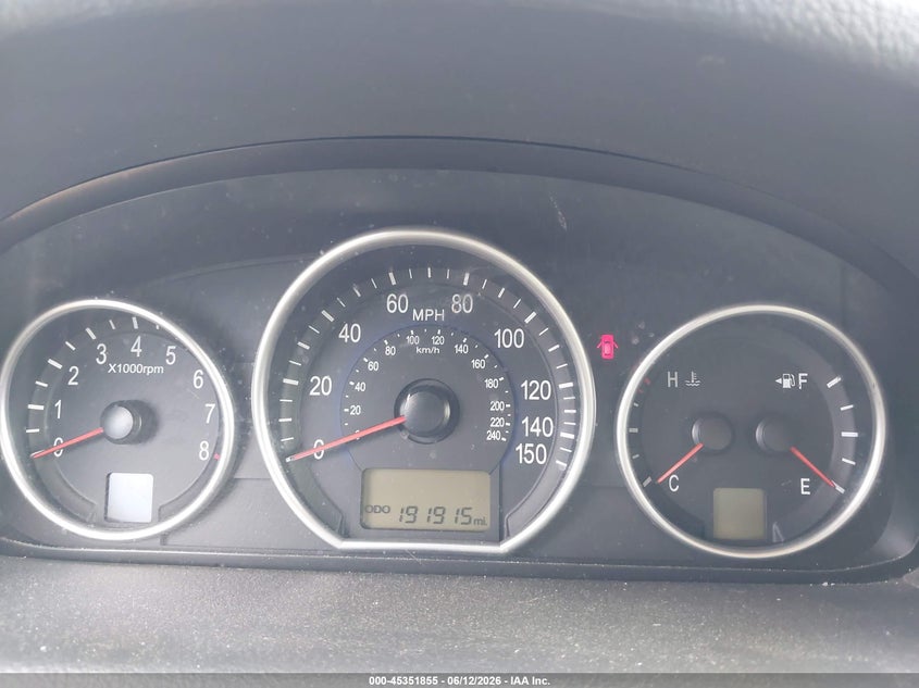 2008 Hyundai Veracruz VIN KM8NU73C58U071784 IAAI salvage auction — FRONT END, Salvage (Massachusetts), sold $25 on 2026-07-09 (photo 7)