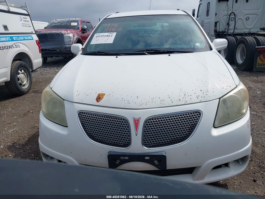 2005 Pontiac Vibe VIN 5Y2SL63855Z417816 IAAI salvage auction — NORMAL WEAR, Clear (Pennsylvania), sold $175 on 2026-07-08 (photo 6)