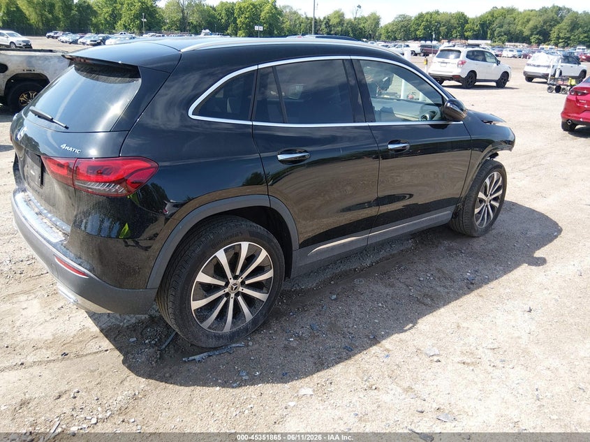 2022 Mercedes-benz Gla-klasse VIN W1N4N4HB2NJ392909 IAAI salvage auction — FRONT END, Salvage Title, sold $8,400 on 2026-08-21 (photo 4)